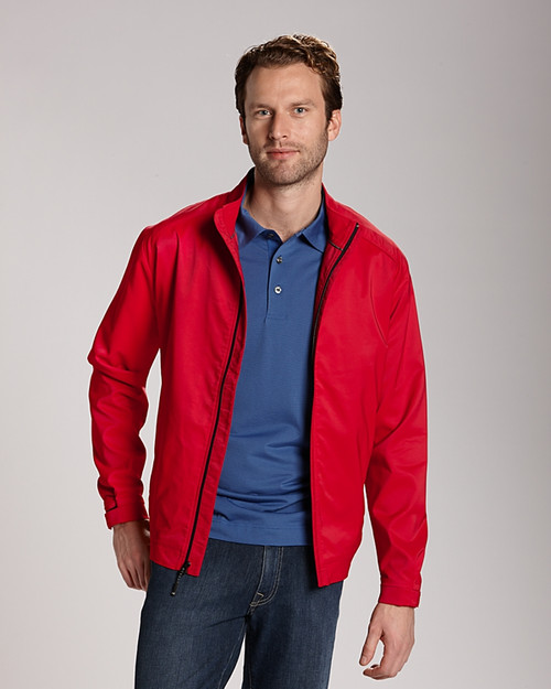 patent puffer jacket
